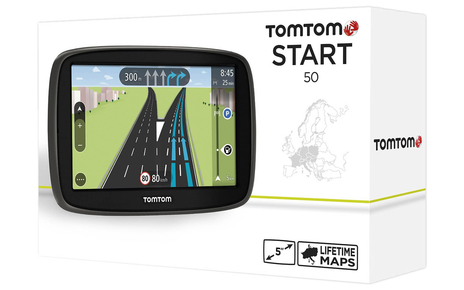 TomTom Start 50 Europe 5 Zoll Navigationsgerät Europa Sehr guter Zustand